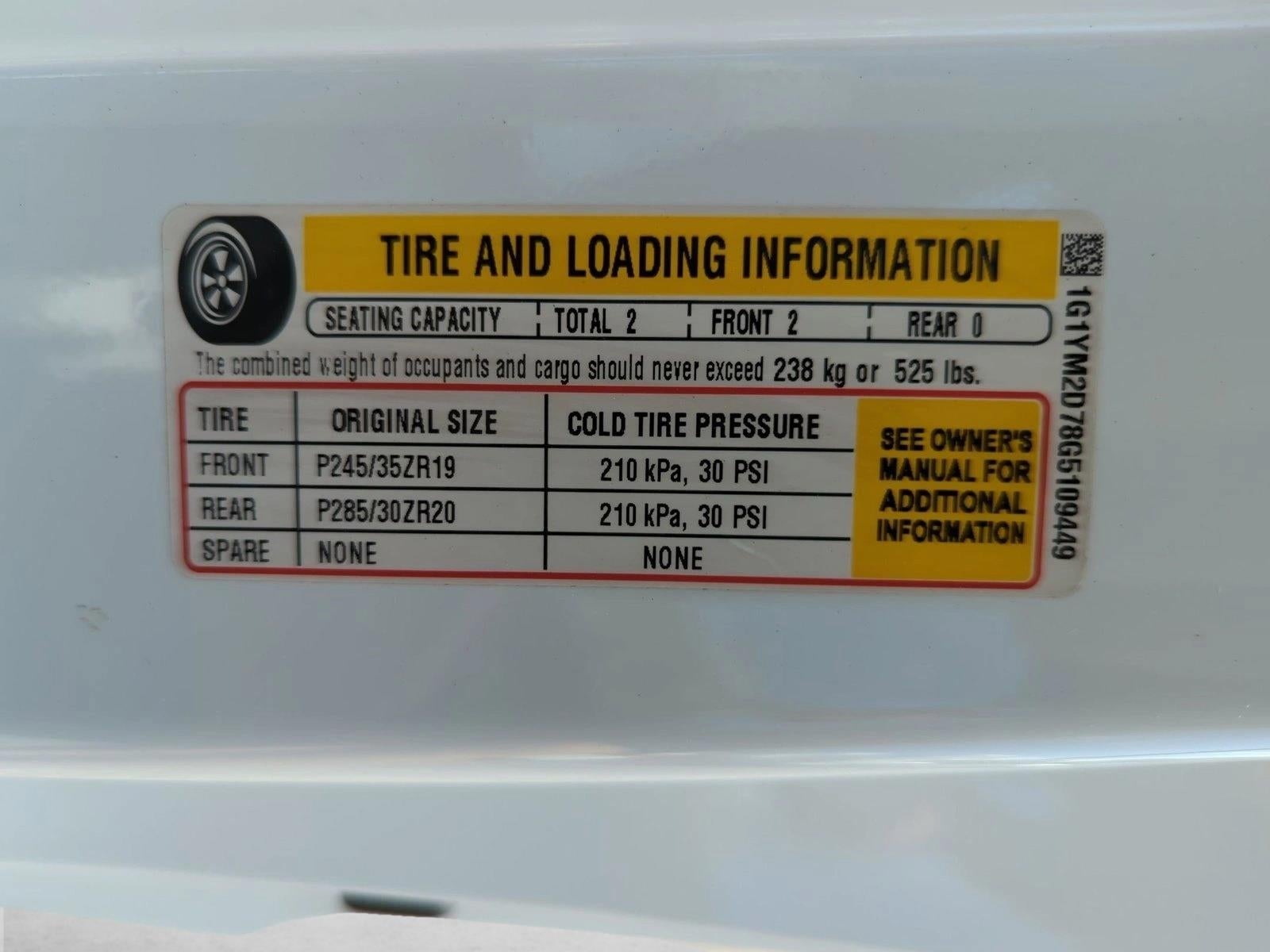 2016 Chevrolet Corvette Stingray Coupe Z51 3LT