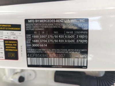 2020 Mercedes-Benz GLE GLE 450 4MATIC® SUV