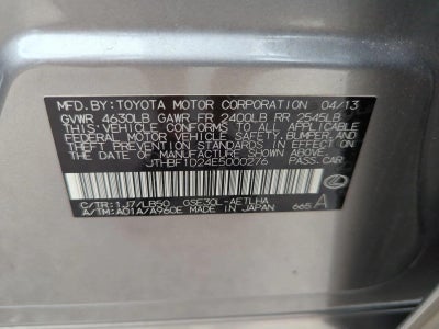 2014 Lexus IS 250 4dr Sport Sdn Auto RWD