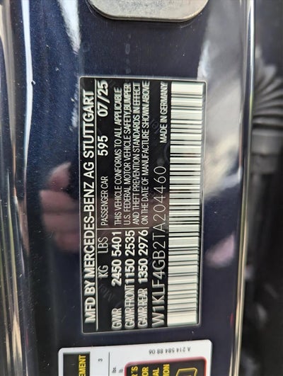 2026 Mercedes-Benz E-Class E 350 RWD Sedan