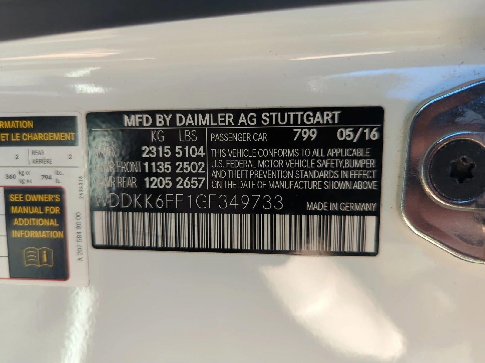 2016 Mercedes-Benz E-Class E 400 Cabriolet
