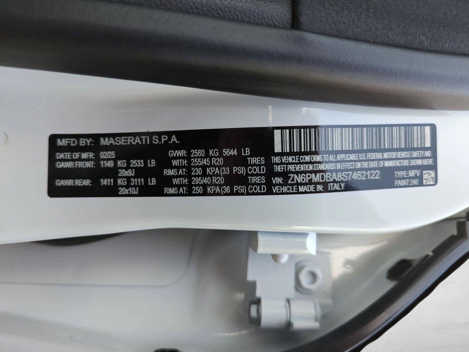 2025 Maserati Grecale Modena AWD