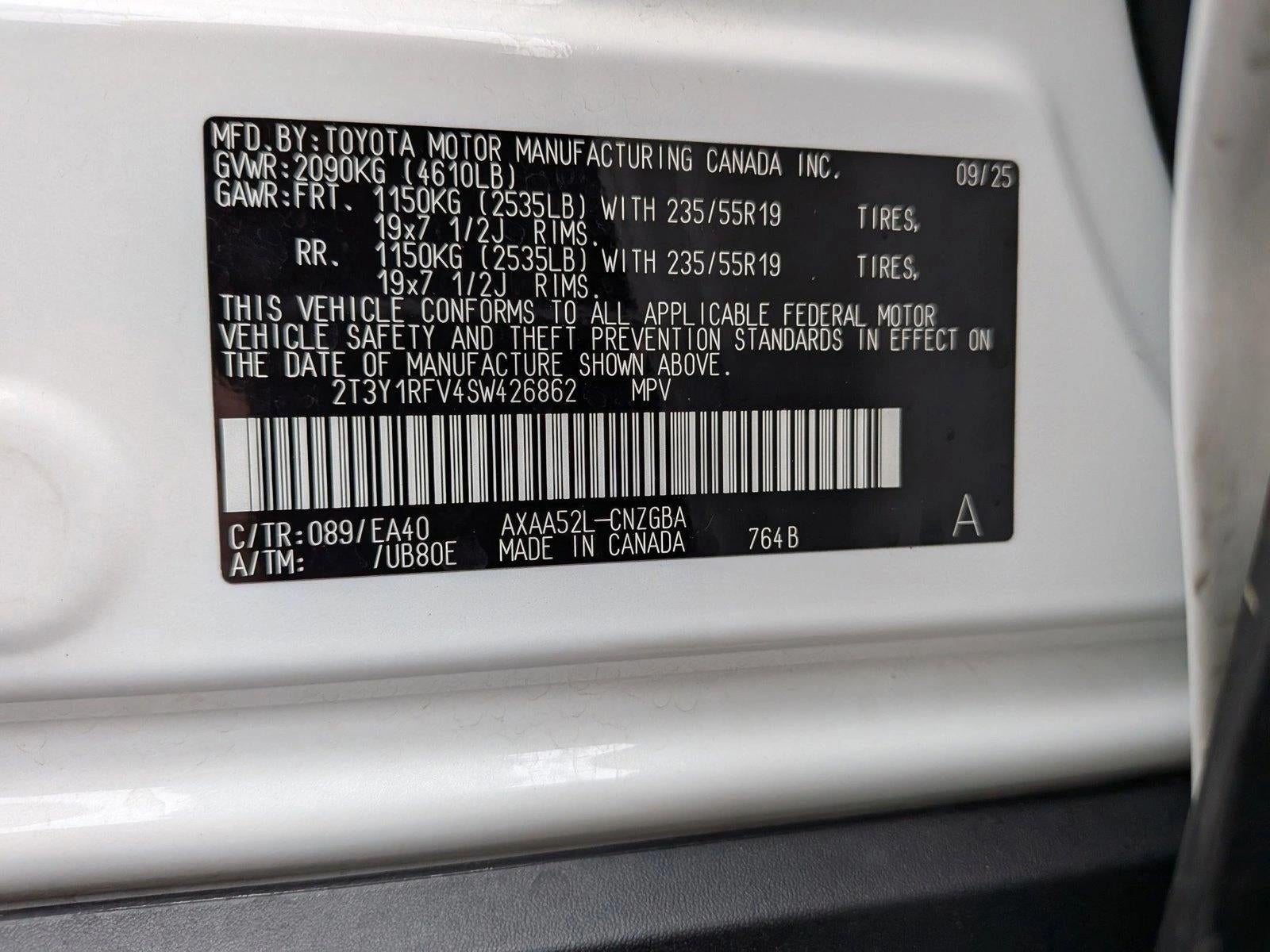 2025 Toyota RAV4 Limited FWD (Natl)