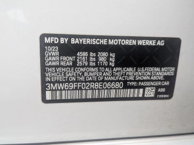 2024 BMW 330i Sedan