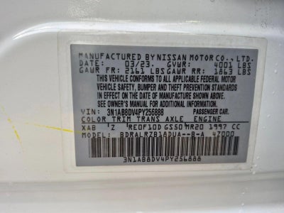 2023 Nissan Sentra SR CVT