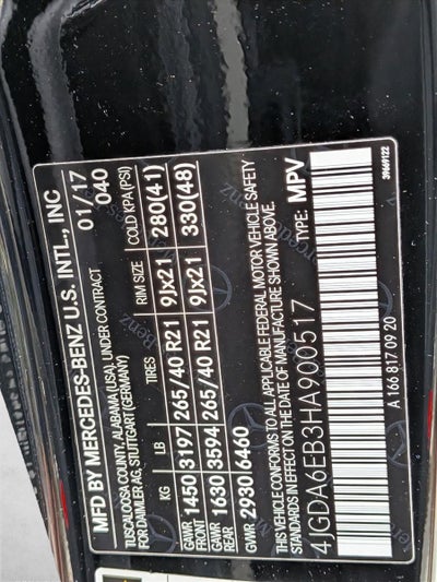 2017 Mercedes-Benz GLE AMG® GLE 43 4MATIC® SUV