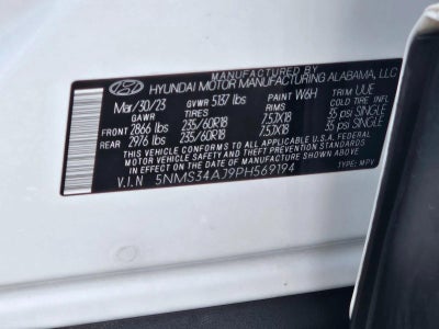 2023 Hyundai SANTA FE SEL FWD