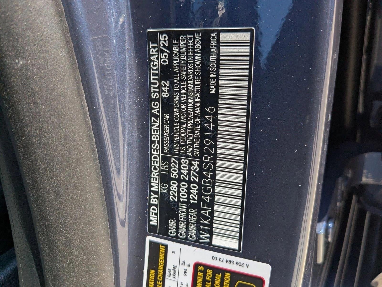 2025 Mercedes-Benz C-Class C 300 Sedan