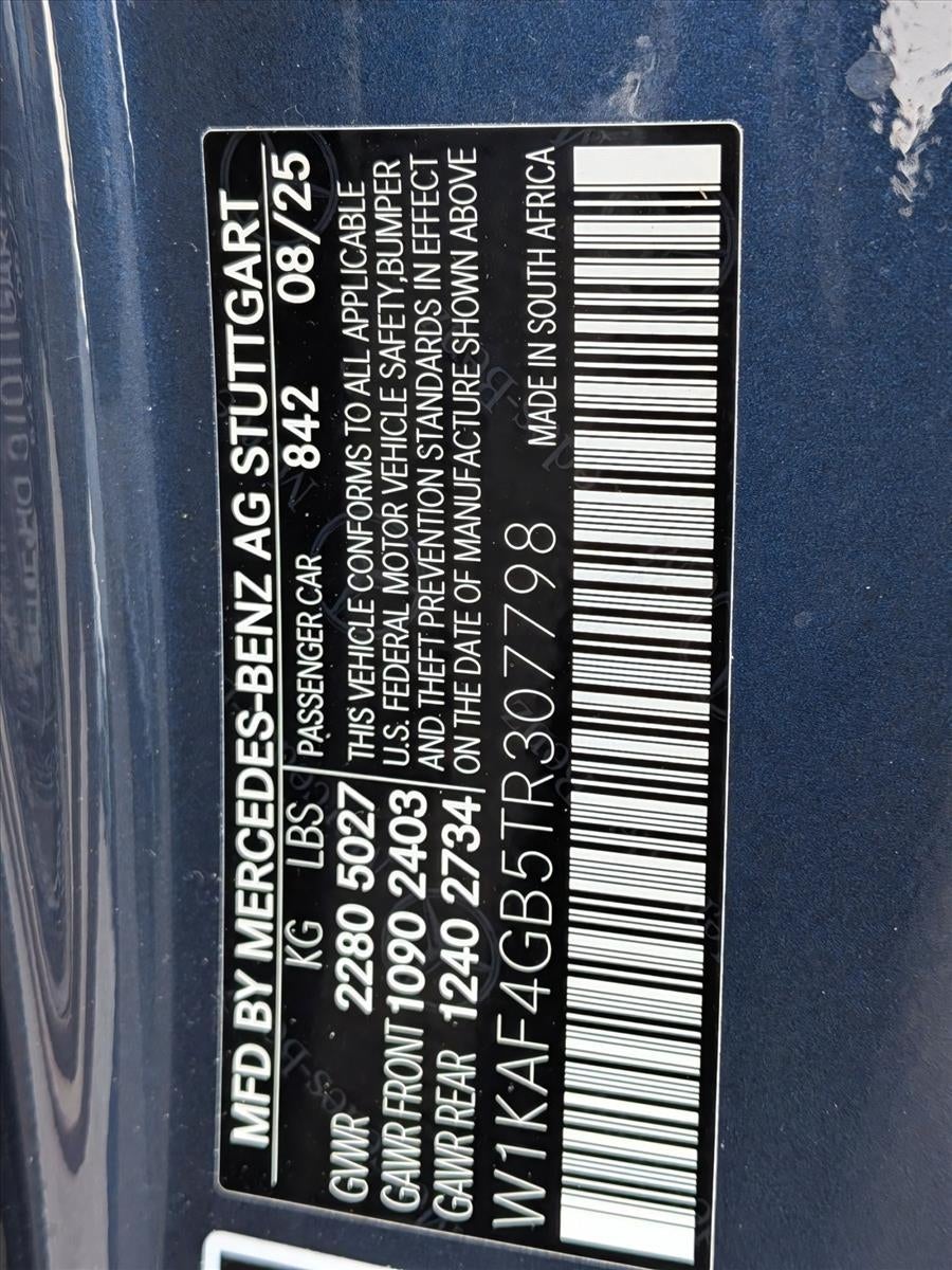 2026 Mercedes-Benz C-Class C 300 Sedan