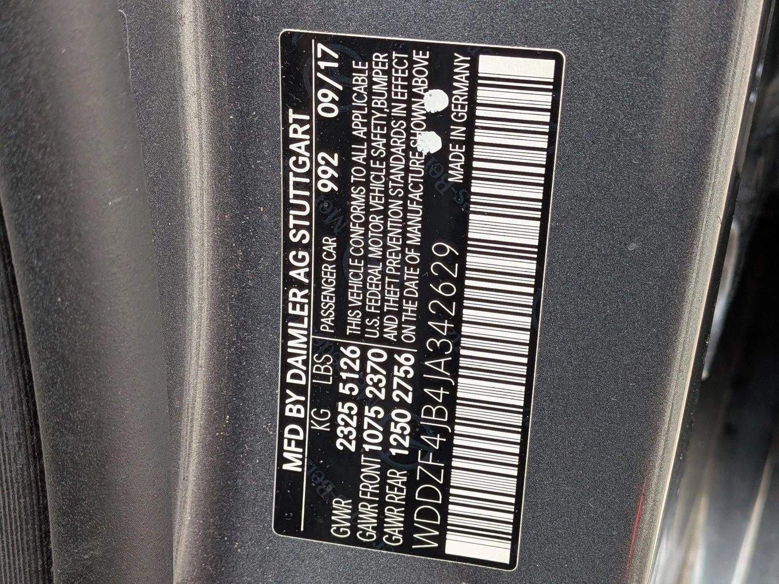 2018 Mercedes-Benz E-Class E 300 RWD Sedan