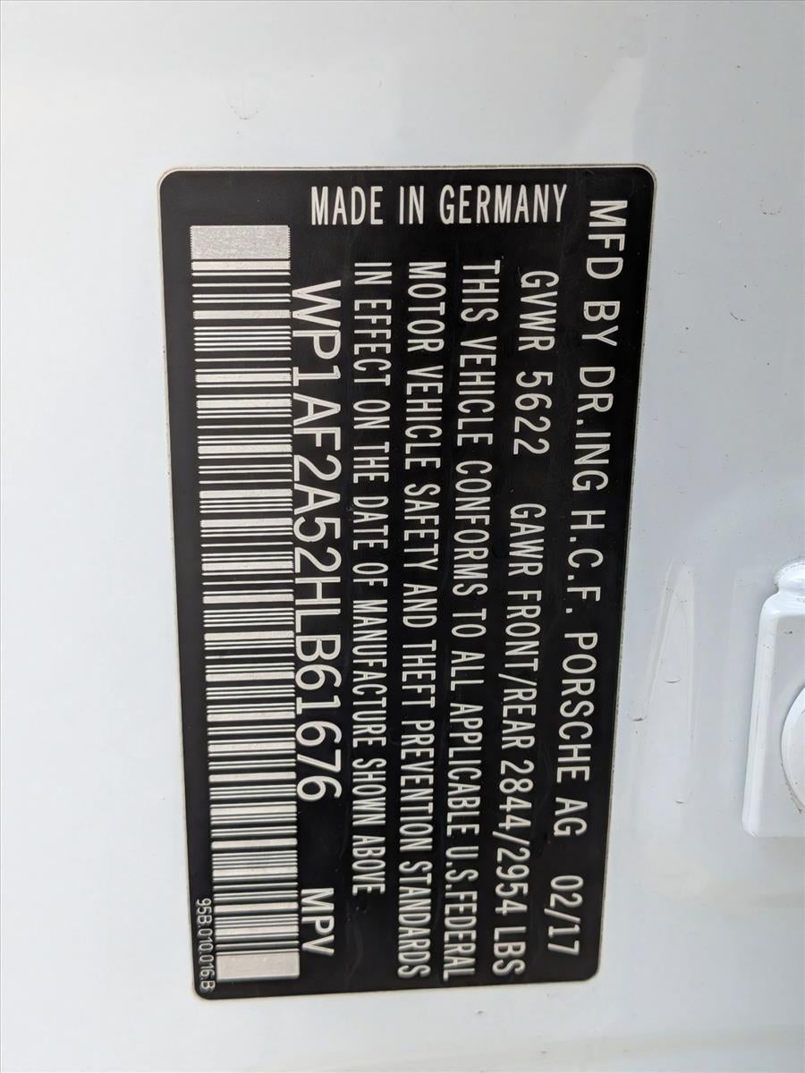 2017 Porsche Macan Turbo AWD