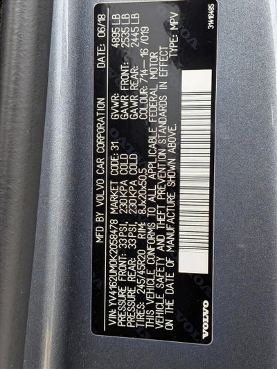 2019 Volvo XC40 T5 AWD R-Design