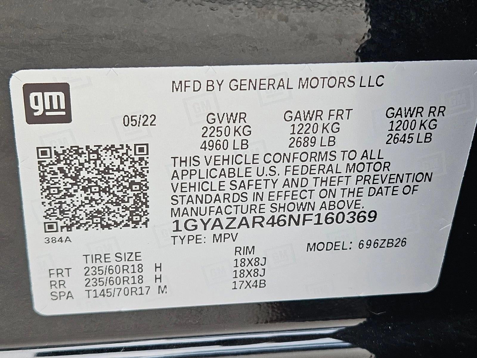 2022 Cadillac XT4 FWD 4dr Luxury