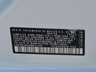 2024 Volkswagen Jetta S Auto