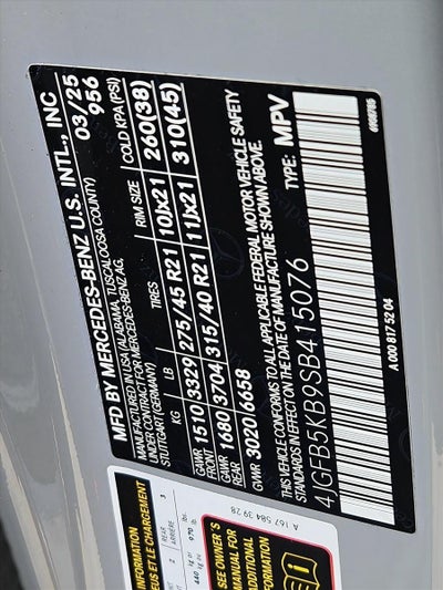 2025 Mercedes-Benz GLE GLE 450 4MATIC® SUV