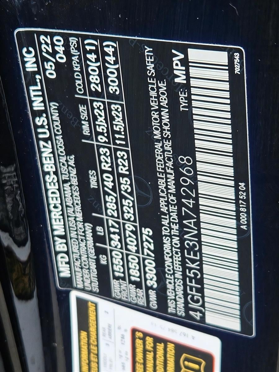 2022 Mercedes-Benz GLS GLS 450 4MATIC® SUV