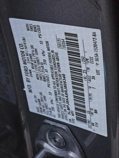 2024 Lincoln Nautilus Reserve AWD