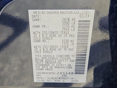 2024 Nissan Pathfinder SL 2WD