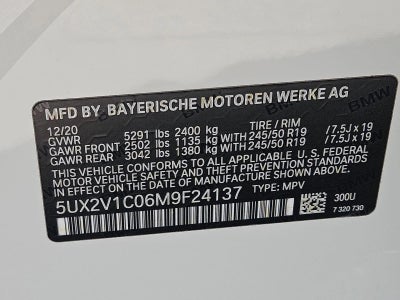 2021 BMW X4 xDrive30i Sports Activity Coupe