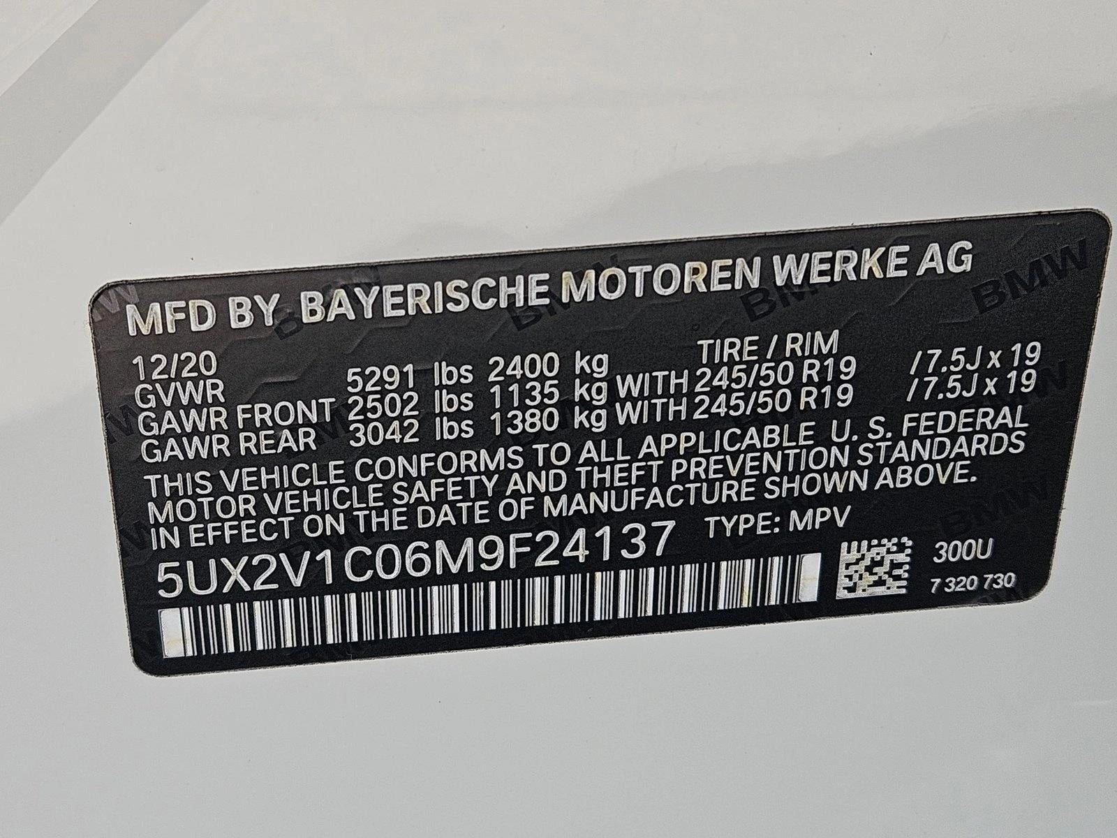 2021 BMW X4 xDrive30i Sports Activity Coupe