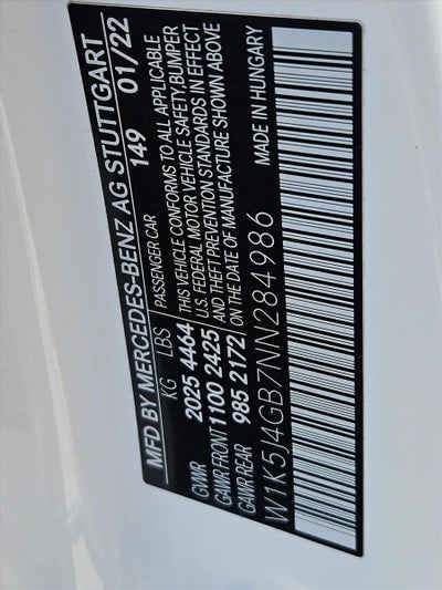 2022 Mercedes-Benz CLA CLA 250 Coupe