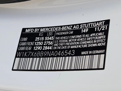 2022 Mercedes-Benz AMG® GT AMG® GT 53 4-Door Coupe