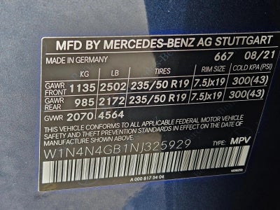 2022 Mercedes-Benz GLA GLA 250 SUV