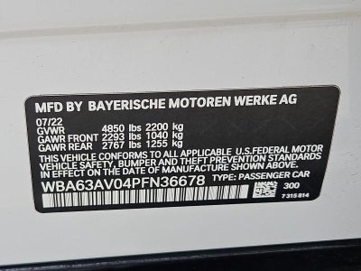 2023 BMW 430i Gran Coupe