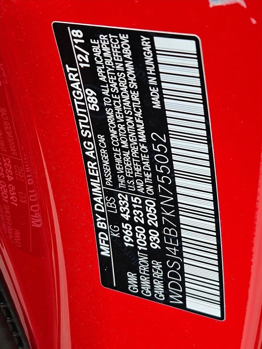 2019 Mercedes-Benz CLA CLA 250 Coupe