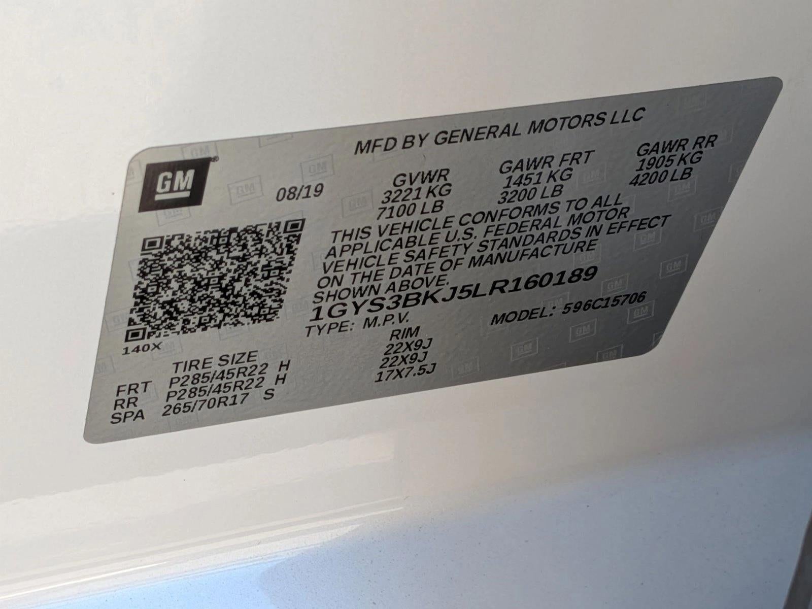 2020 Cadillac Escalade RWD Luxury