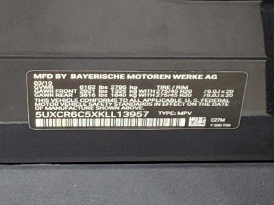 2019 BMW X5 xDrive40i Sports Activity Vehicle