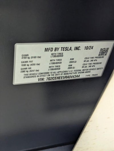 2024 Tesla Cybertruck Cyberbeast AWD