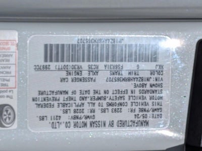 2024 Nissan Z Sport Manual