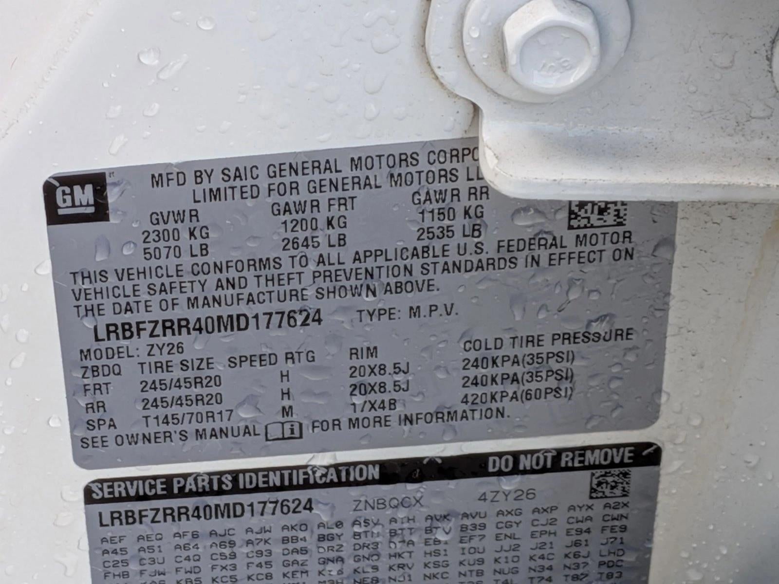 2021 Buick Envision FWD 4dr Avenir