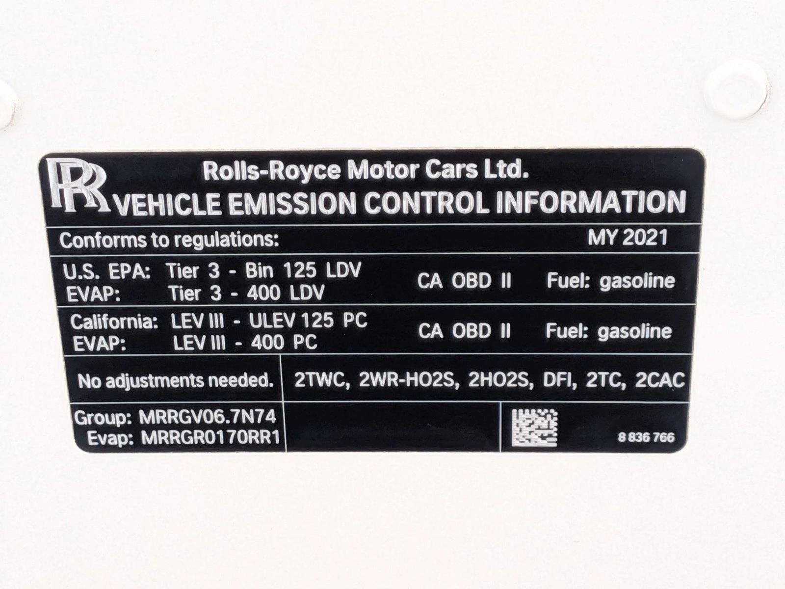 2021 Rolls-Royce Ghost Sedan
