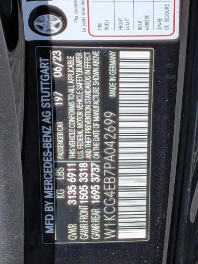 2023 Mercedes-Benz EQS EQS 580 4MATIC® Sedan