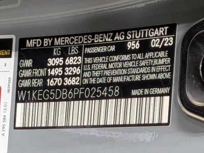 2023 Mercedes-Benz EQE AMG® EQE 4MATIC®+ Sedan