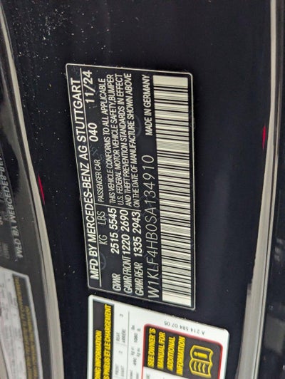 2025 Mercedes-Benz E-Class E 350 4MATIC® Sedan