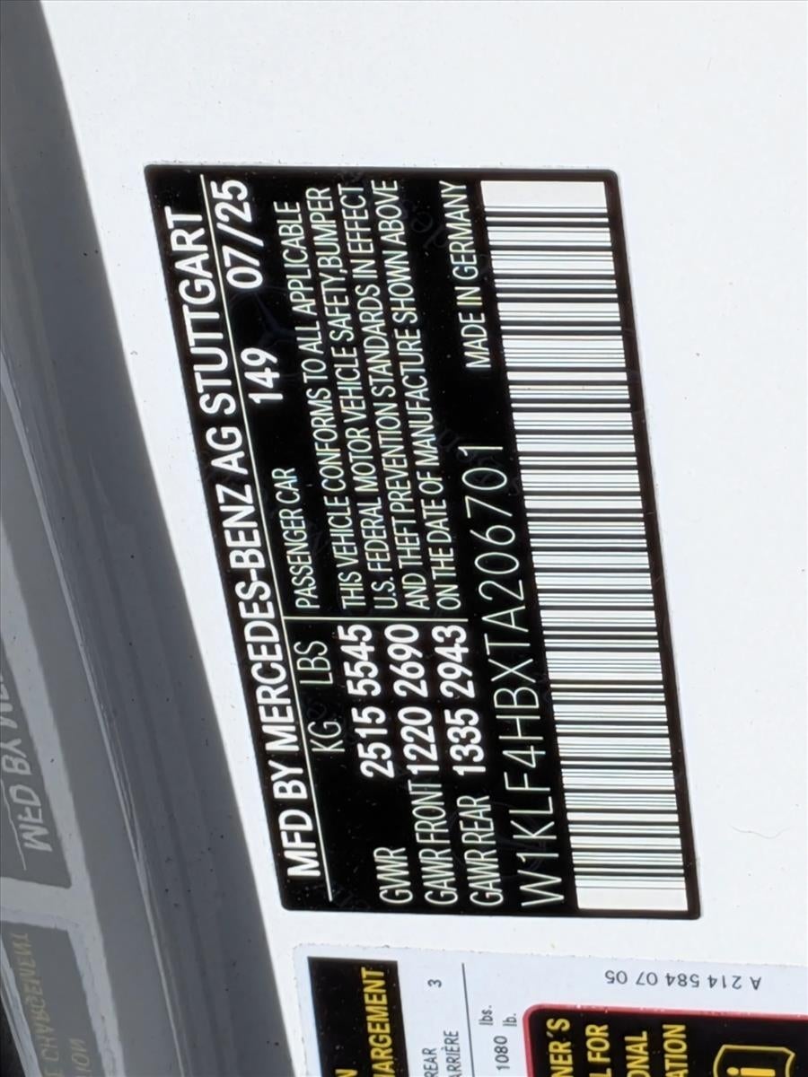 2026 Mercedes-Benz E-Class E 350 4MATIC® Sedan