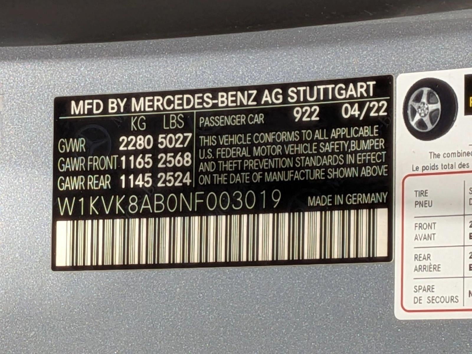 2022 Mercedes-Benz SL-Class AMG® SL 55 Roadster