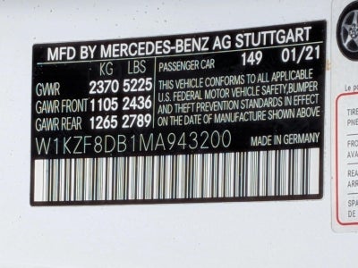 2021 Mercedes-Benz E-Class E 350 RWD Sedan