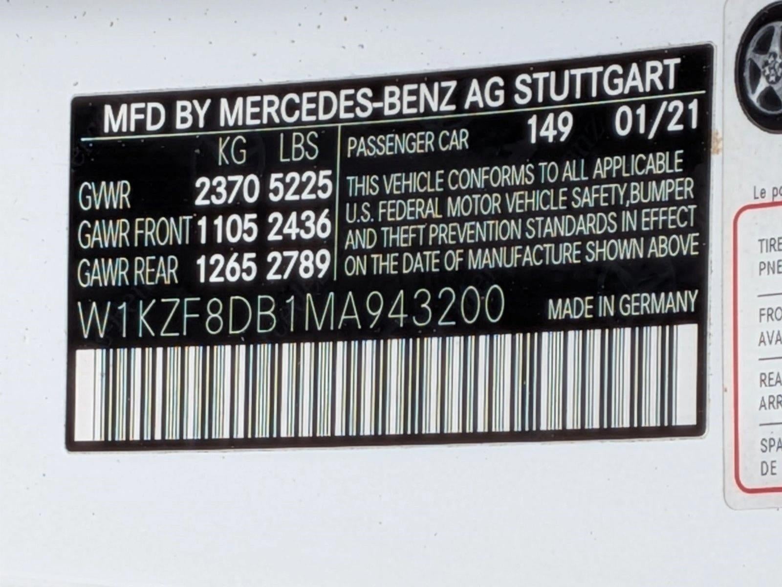 2021 Mercedes-Benz E-Class E 350 RWD Sedan