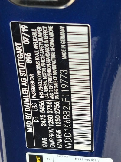 2020 Mercedes-Benz E-Class AMG® E 53 4MATIC®+ Cabriolet