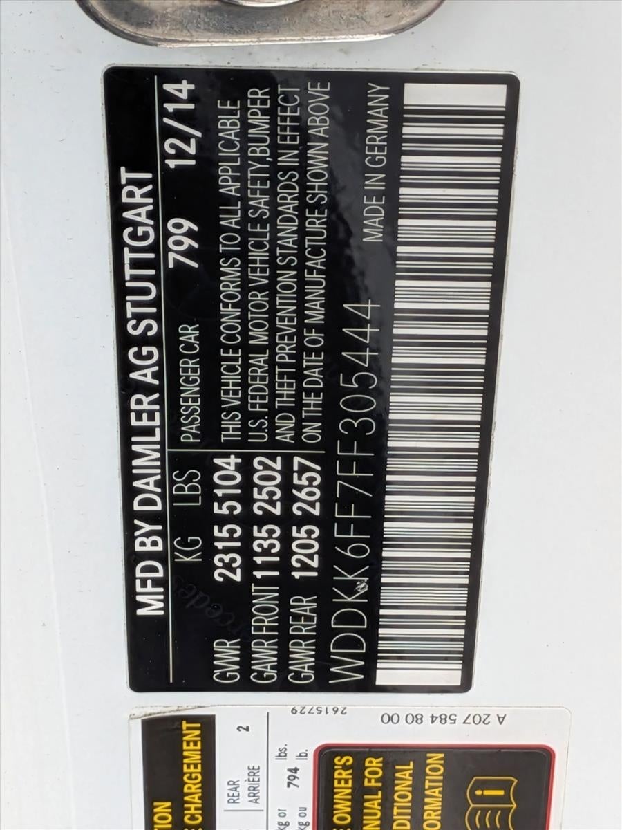 2015 Mercedes-Benz E-Class E 400 Cabriolet