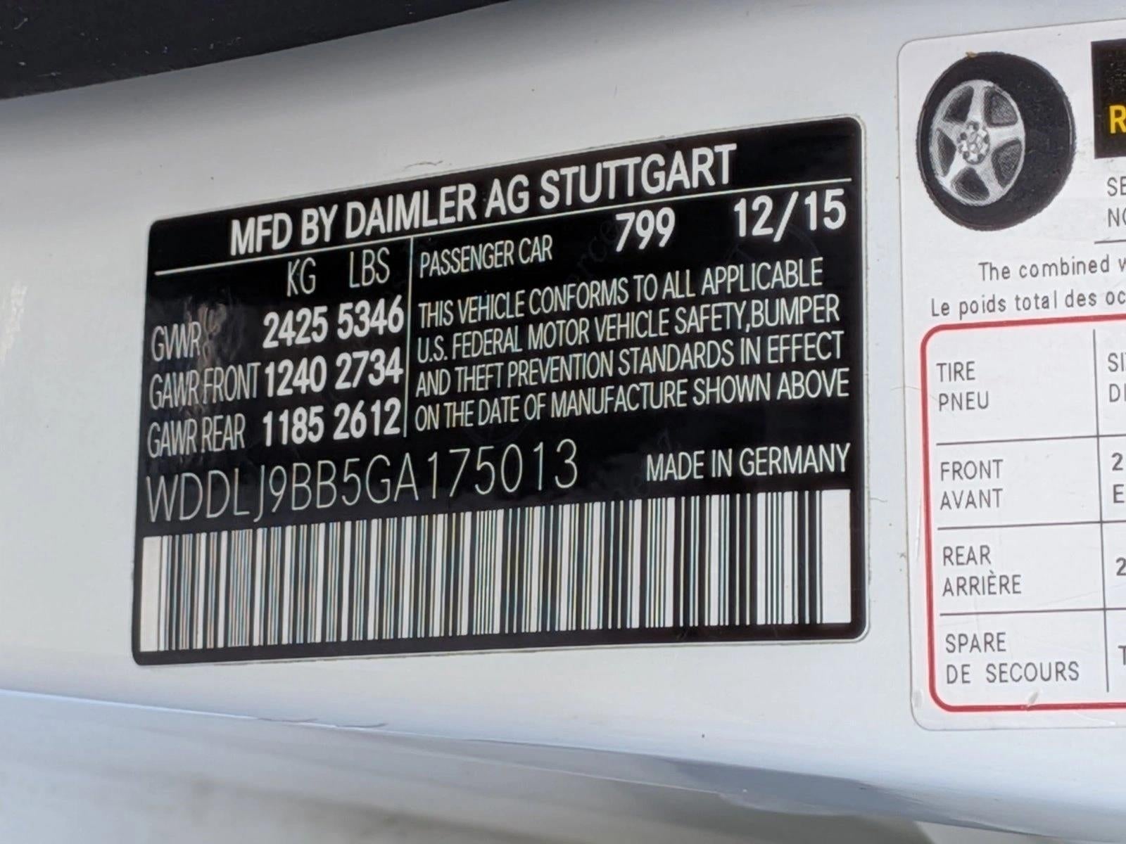 2016 Mercedes-Benz CLS CLS 550 4MATIC® Coupe