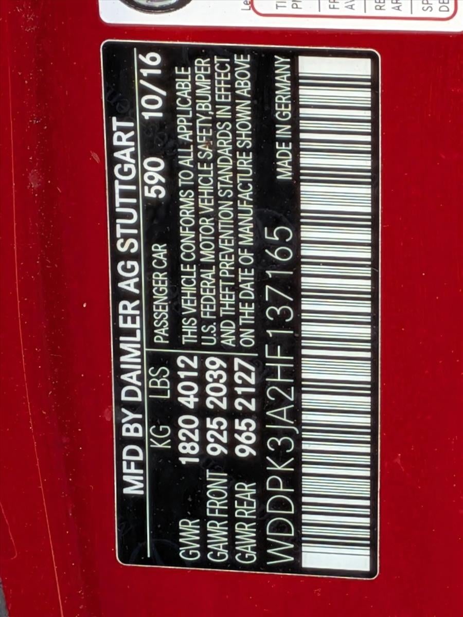 2017 Mercedes-Benz SLC SLC 300 Roadster