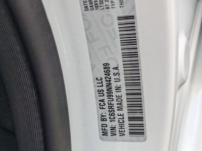 2022 RAM 1500 TRX 4x4 Crew Cab 5'7" Box