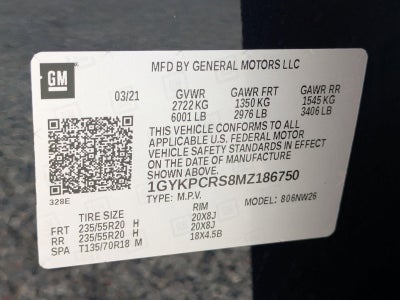 2021 Cadillac XT6 FWD 4dr Premium Luxury