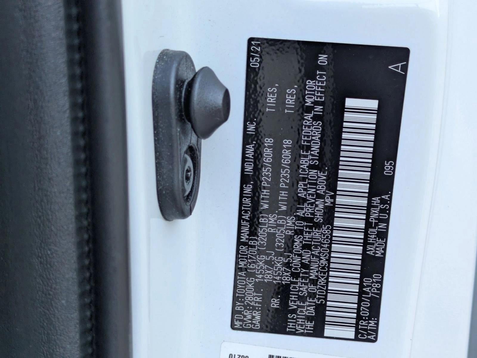 2021 Toyota Sienna Limited FWD 7-Passenger (GS)