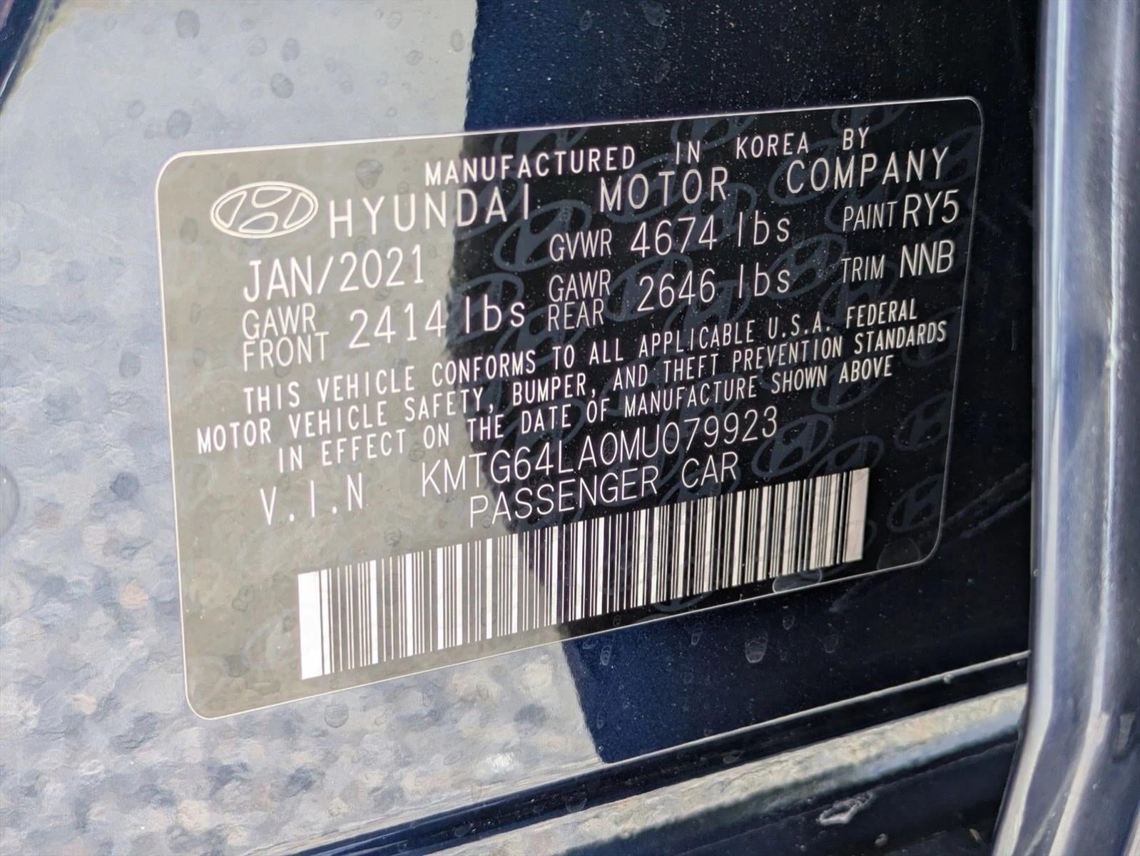 2021 Genesis G70 2.0T RWD